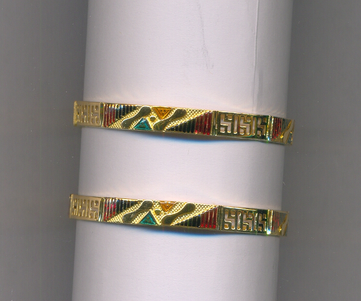 GOLD BANGLE PLAIN FANCY