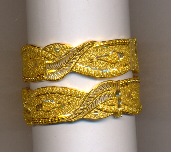 GOLD BANGLE PLAIN FANCY