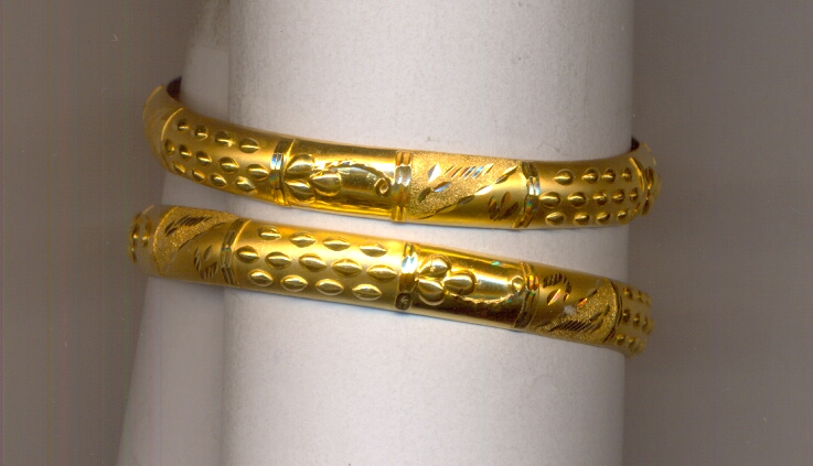 GOLD BANGLE PLAIN FANCY
