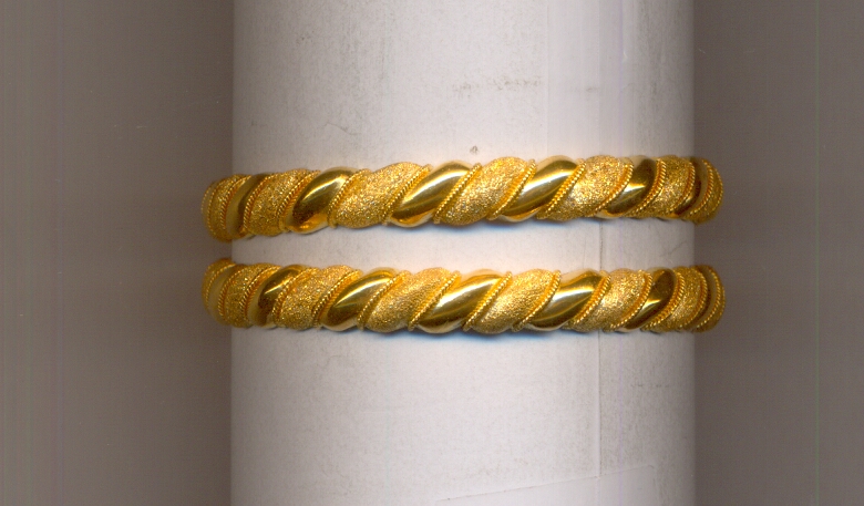 GOLD BANGLE PLAIN FANCY