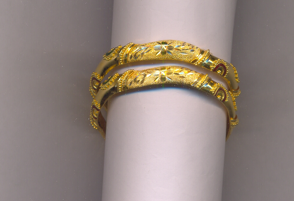 GOLD BANGLE PLAIN FANCY