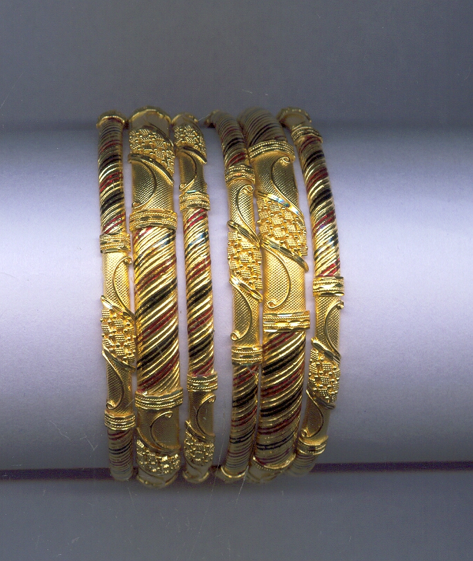 GOLD BANGLE PLAIN FANCY
