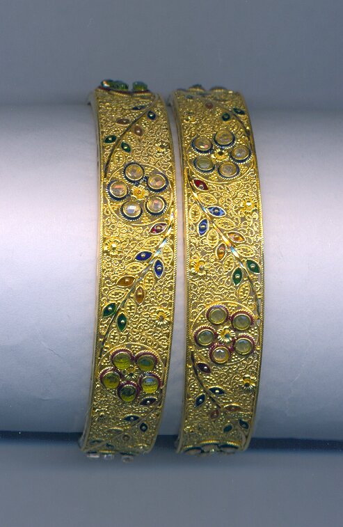 GOLD BANGLE PLAIN FANCY
