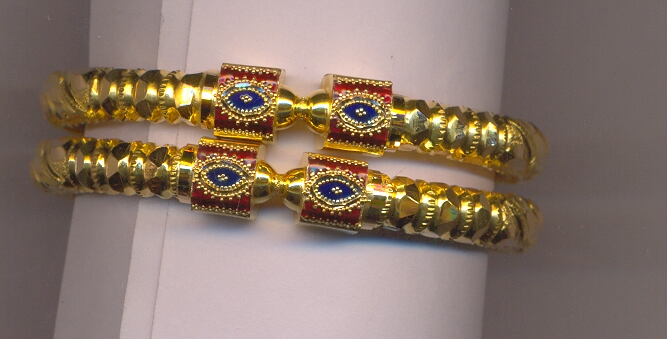 GOLD BANGLE PLAIN FANCY