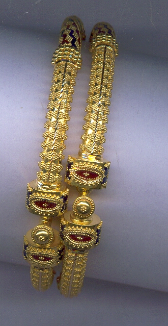 GOLD BANGLE PLAIN FANCY