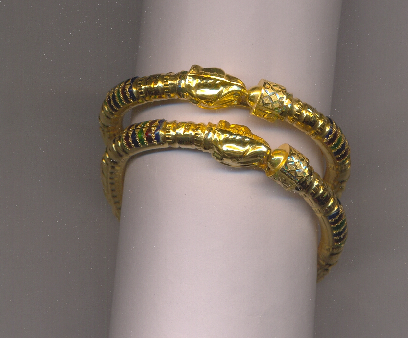 GOLD BANGLE PLAIN FANCY