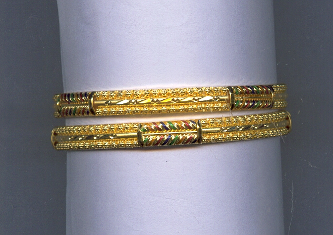 GOLD BANGLE PLAIN FANCY