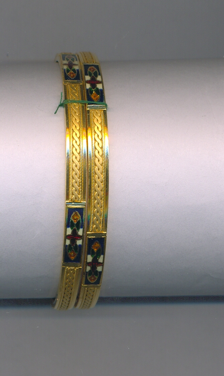 GOLD BANGLE PLAIN FANCY