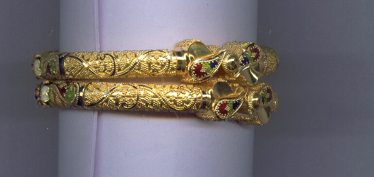 GOLD BANGLE PLAIN FANCY