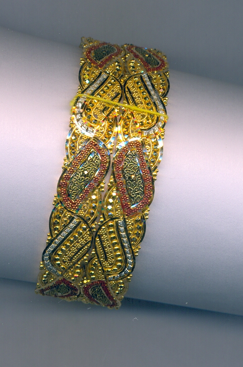 GOLD BANGLE PLAIN FANCY