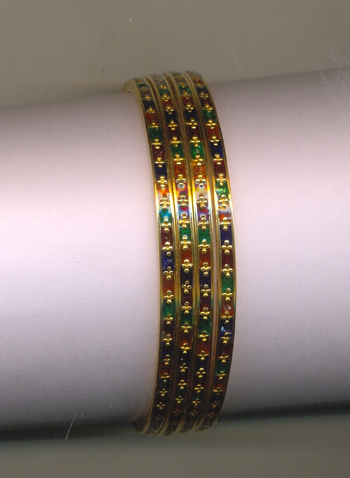 GOLD BANGLE PLAIN FANCY