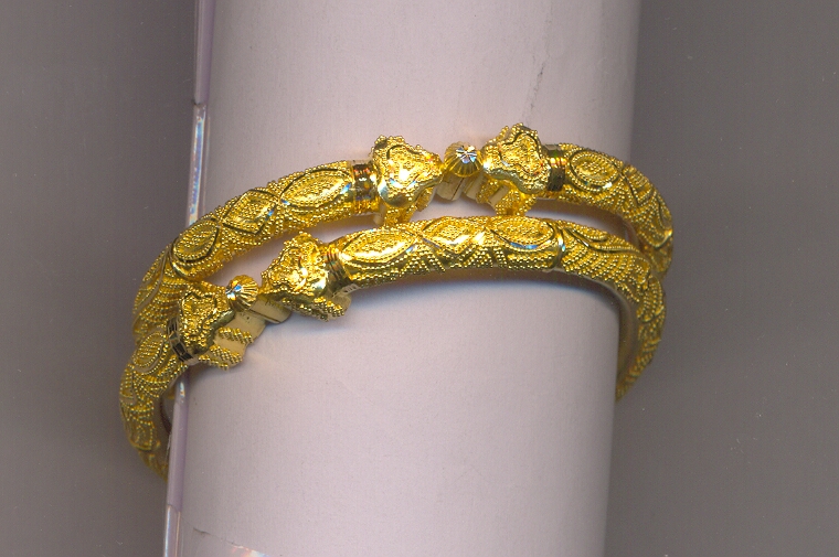 GOLD BANGLE PLAIN FANCY