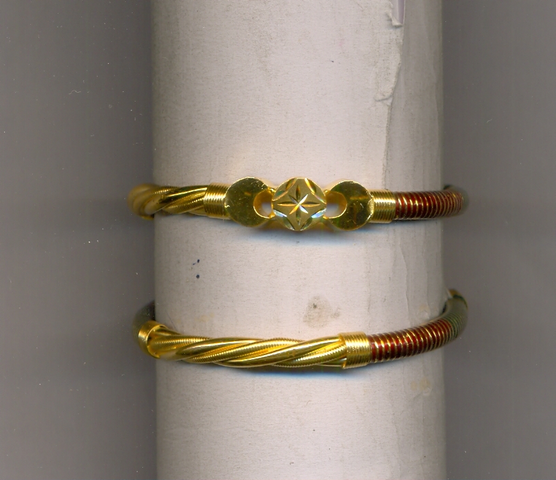 GOLD BANGLE PLAIN FANCY