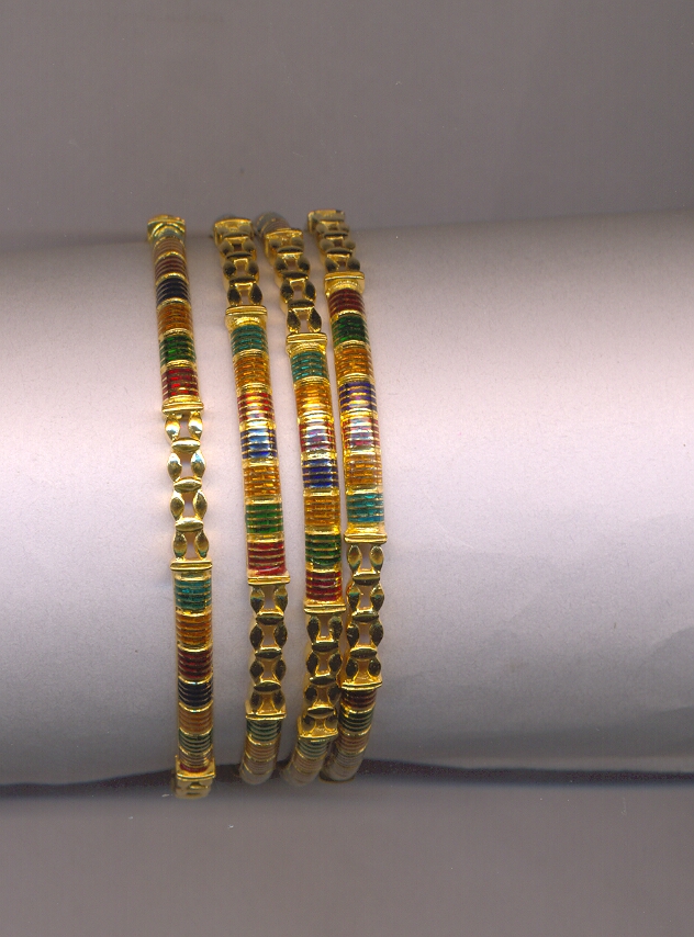 GOLD BANGLE PLAIN FANCY