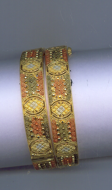 GOLD BANGLE PLAIN FANCY