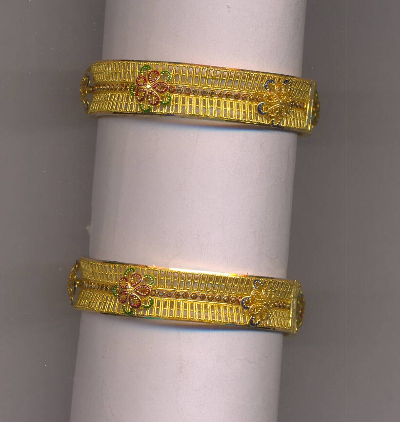 GOLD BANGLE PLAIN FANCY