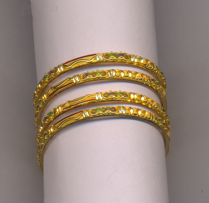 GOLD BANGLE PLAIN FANCY