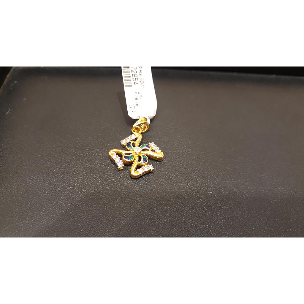GOLD PENDENT