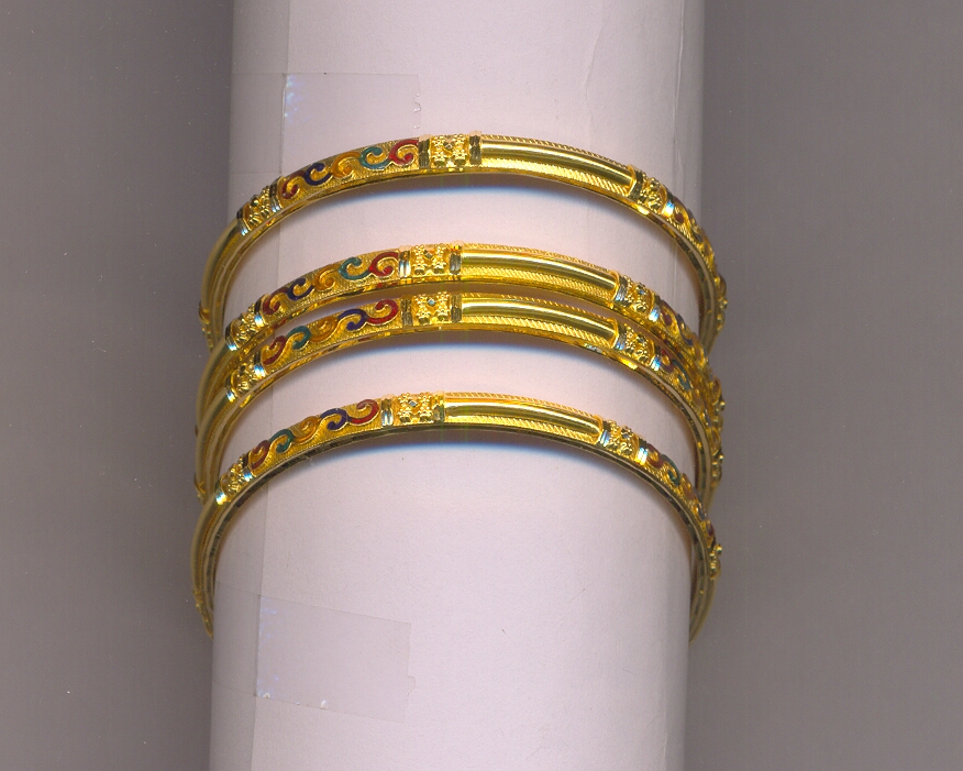 GOLD BANGLE PLAIN FANCY
