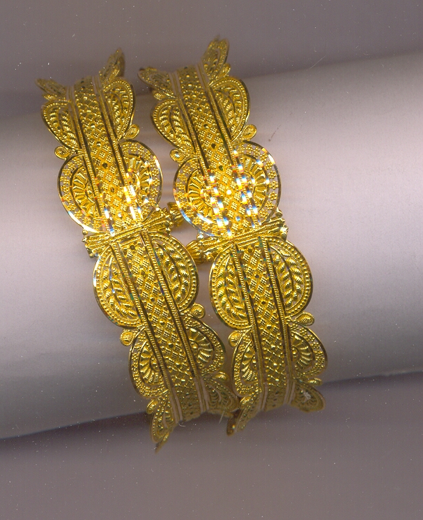 GOLD BANGLE PLAIN FANCY