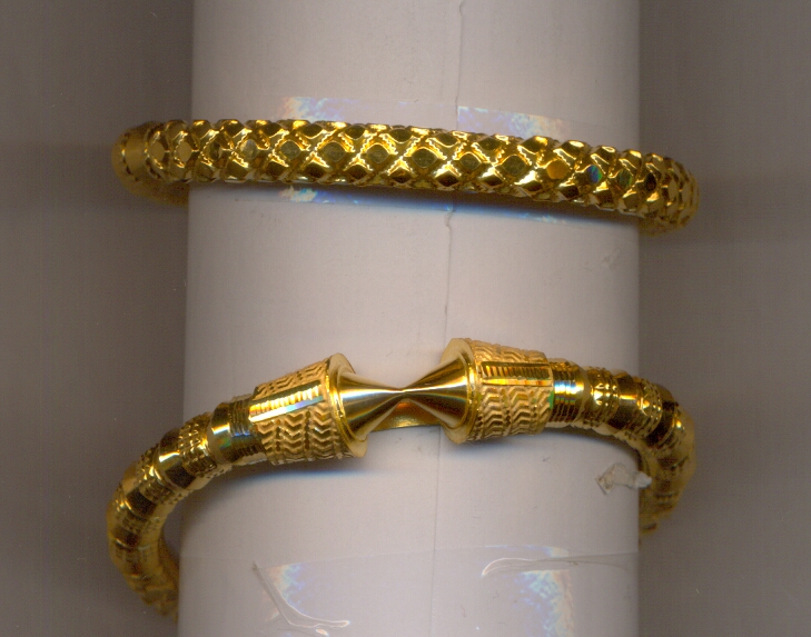 GOLD BANGLE PLAIN FANCY