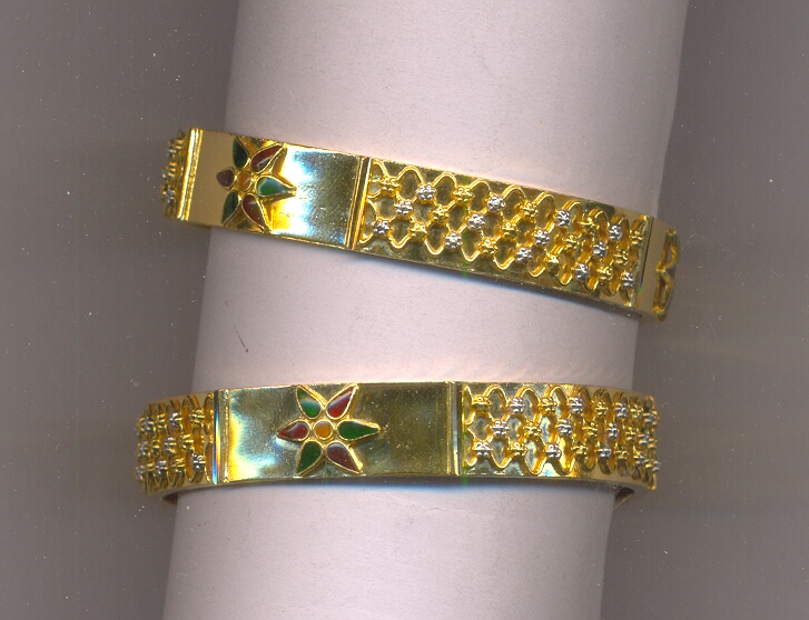 GOLD BANGLE PLAIN FANCY