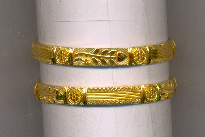 GOLD BANGLE PLAIN FANCY