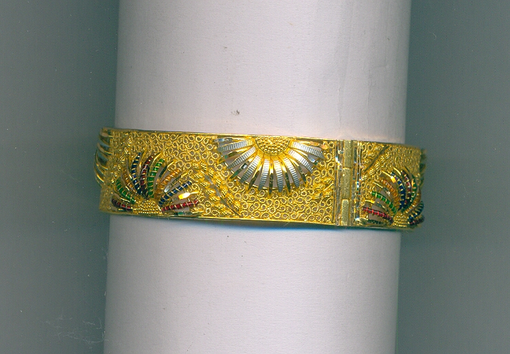 GOLD BANGLE PLAIN FANCY