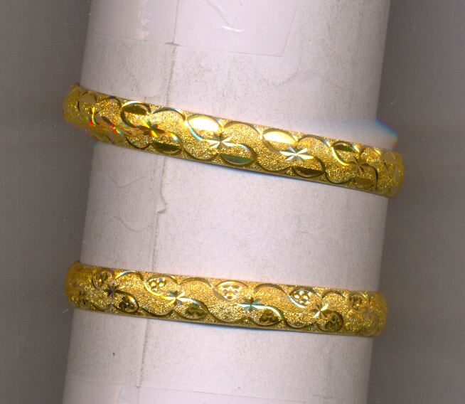 GOLD BANGLE PLAIN FANCY