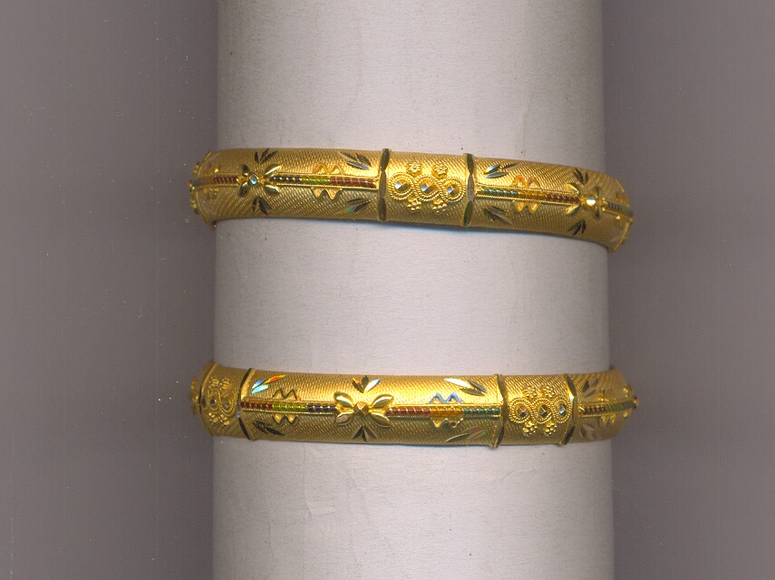 GOLD BANGLE PLAIN FANCY