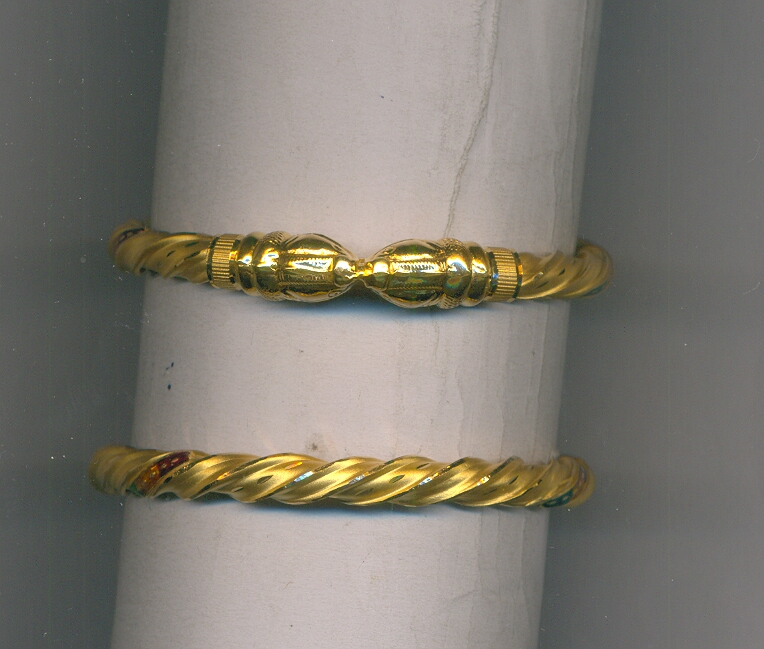 GOLD BANGLE PLAIN FANCY