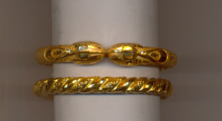 GOLD BANGLE PLAIN FANCY