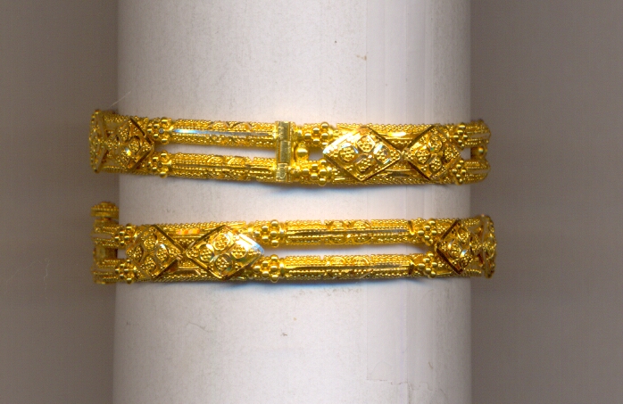 GOLD BANGLE PLAIN FANCY