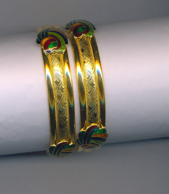 GOLD BANGLE PLAIN FANCY