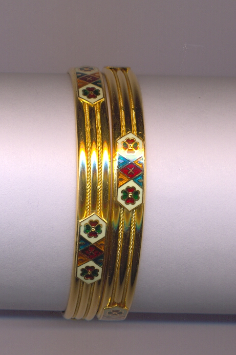GOLD BANGLE PLAIN FANCY
