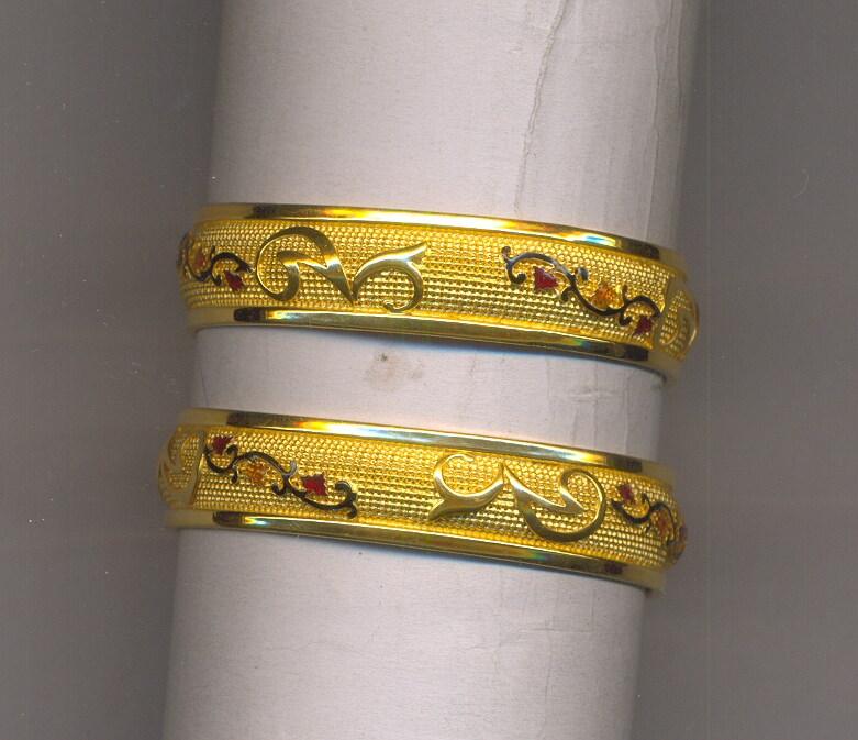 GOLD BANGLE PLAIN FANCY