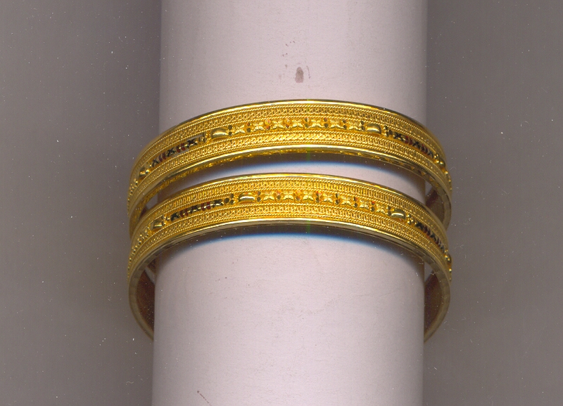 GOLD BANGLE PLAIN FANCY