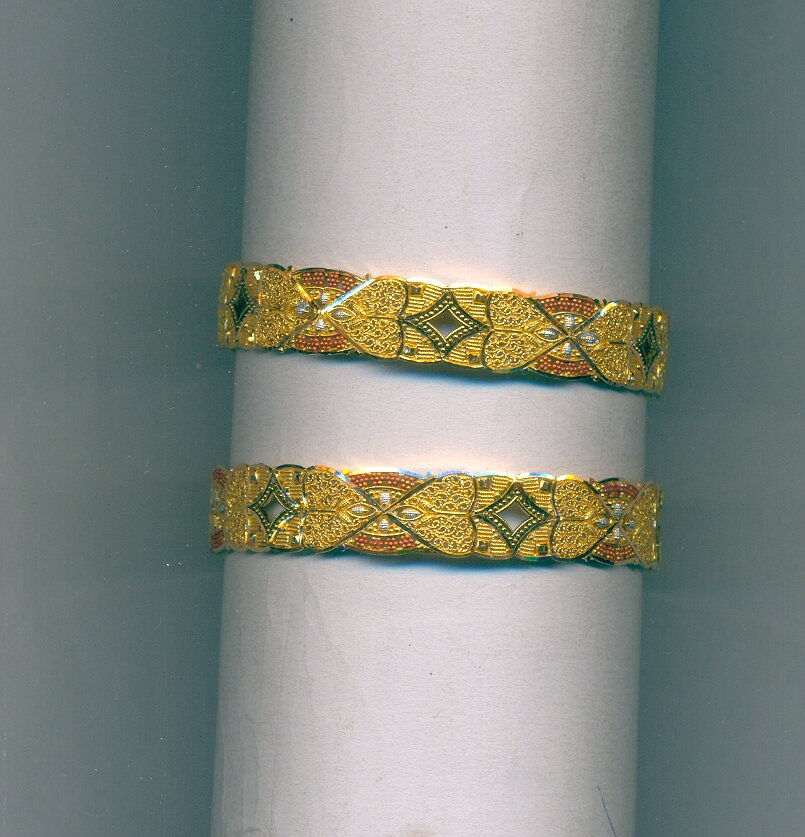 GOLD BANGLE PLAIN FANCY