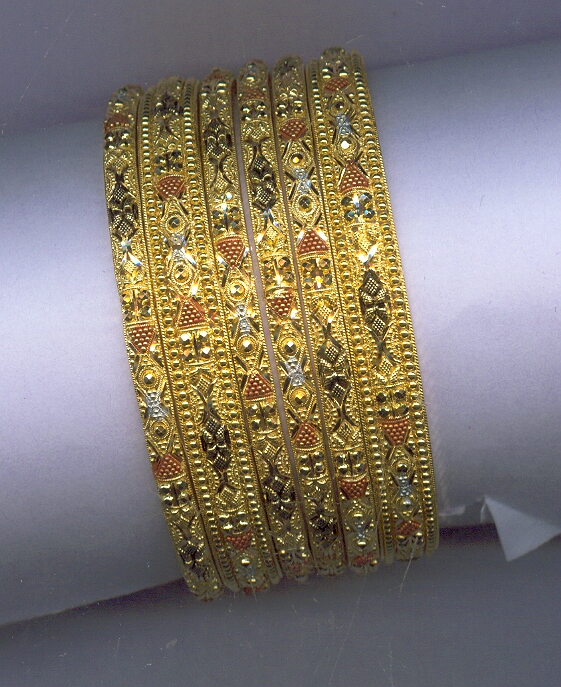 GOLD BANGLE PLAIN FANCY
