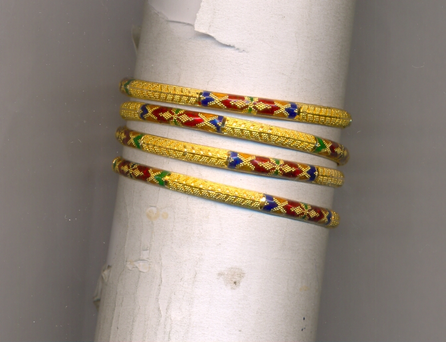 GOLD BANGLE PLAIN FANCY