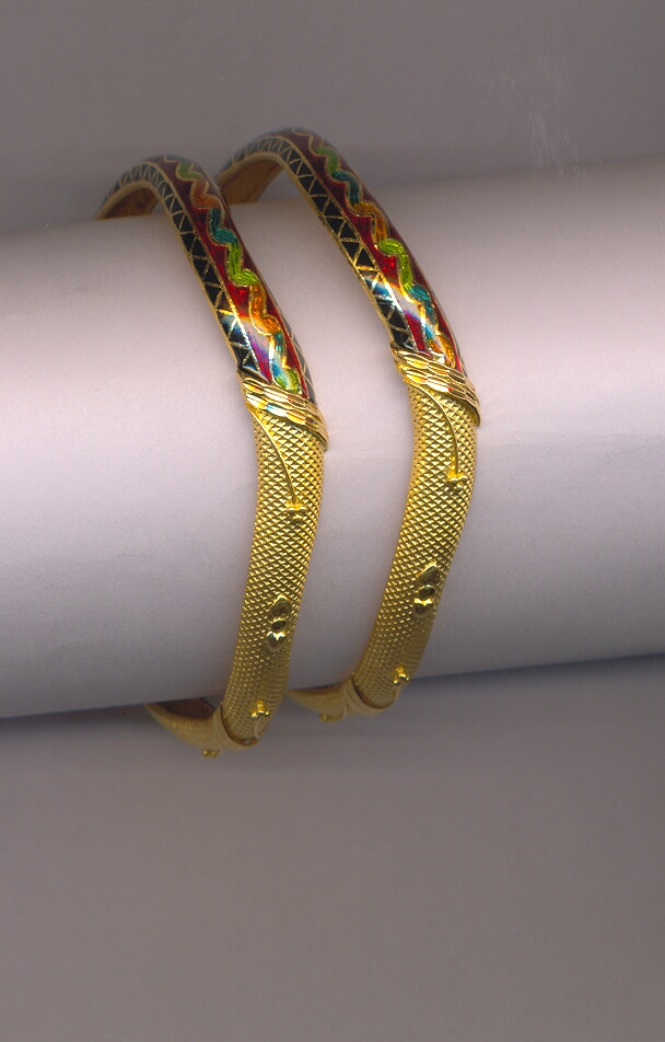 GOLD BANGLE PLAIN FANCY