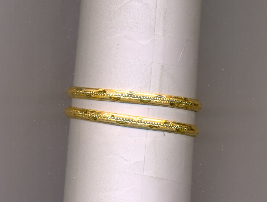 GOLD BANGLE PLAIN FANCY