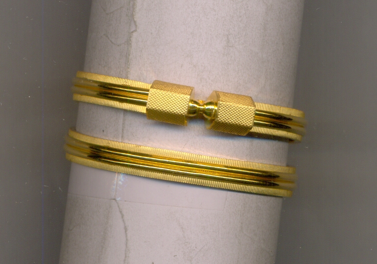 GOLD BANGLE PLAIN FANCY