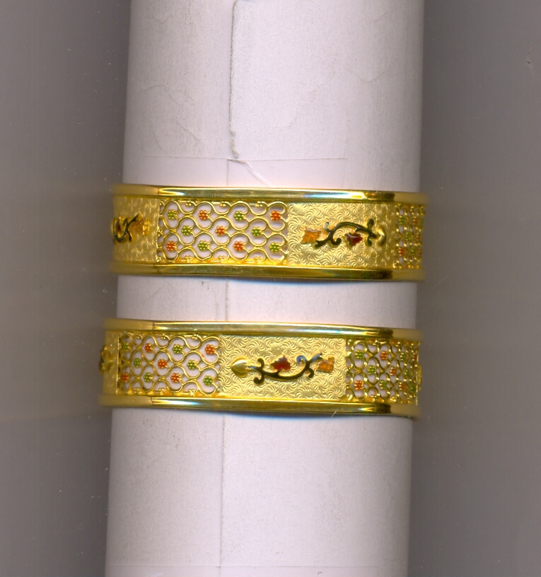 GOLD BANGLE PLAIN FANCY