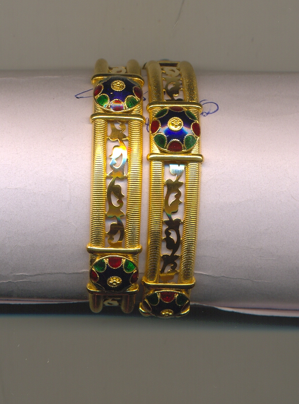 GOLD BANGLE PLAIN FANCY