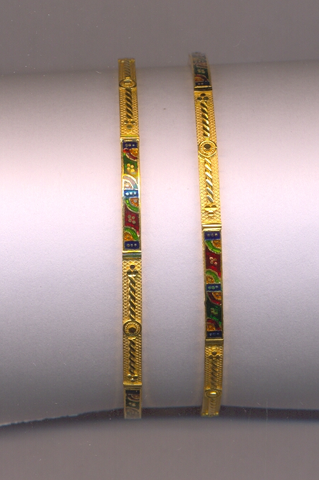 GOLD BANGLE PLAIN FANCY