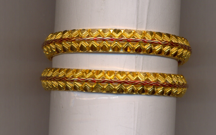 GOLD BANGLE PLAIN FANCY