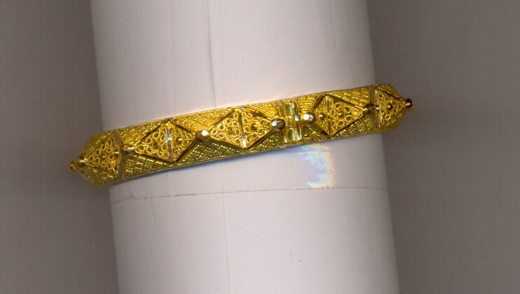 GOLD BANGLE PLAIN FANCY