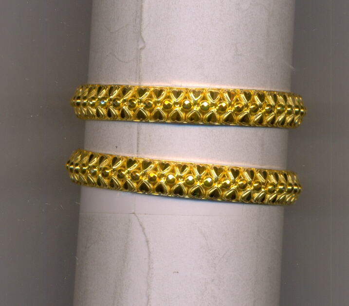 GOLD BANGLE PLAIN FANCY