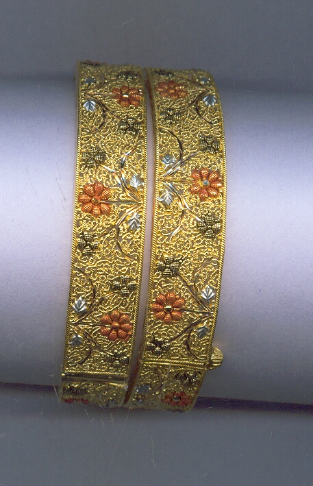 GOLD BANGLE PLAIN FANCY